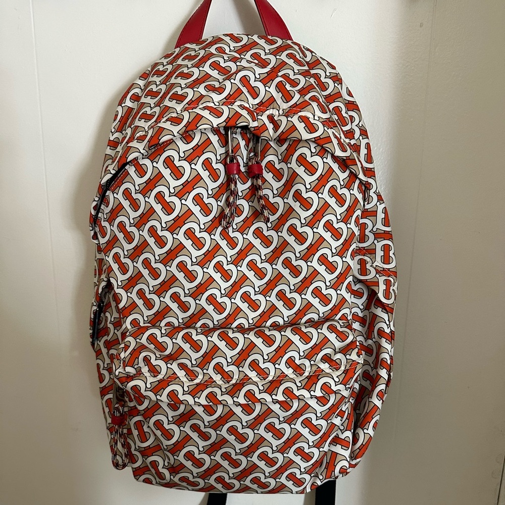 Burberry - Vermillion - Monogram Print - BackPack